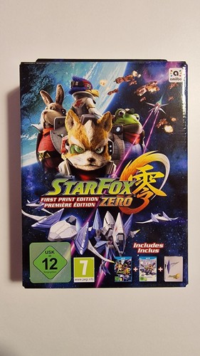 Starfox zero first print - starfox,