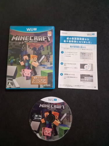 Minecraft wii edition - wii, u