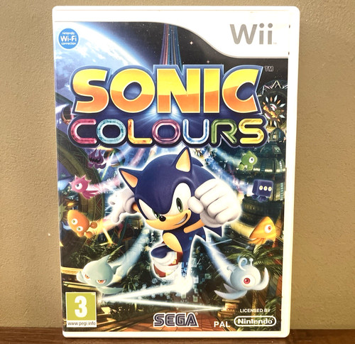 Sonic colours nintendo wii - nintendo,