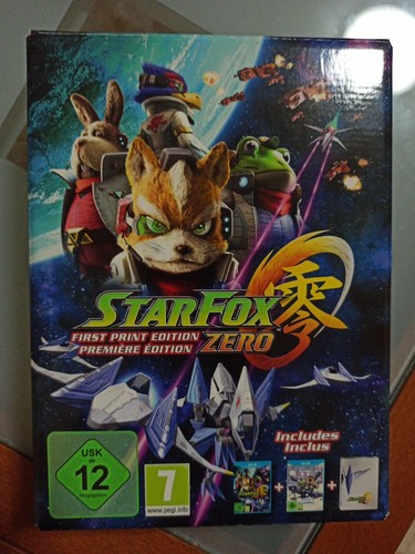 Star fox zero first print - star,