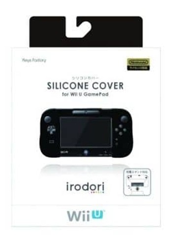 Wiiu cover silicone nera - nera, solo